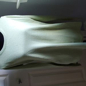 Sweet Romeo pullover sweater. Green XL.